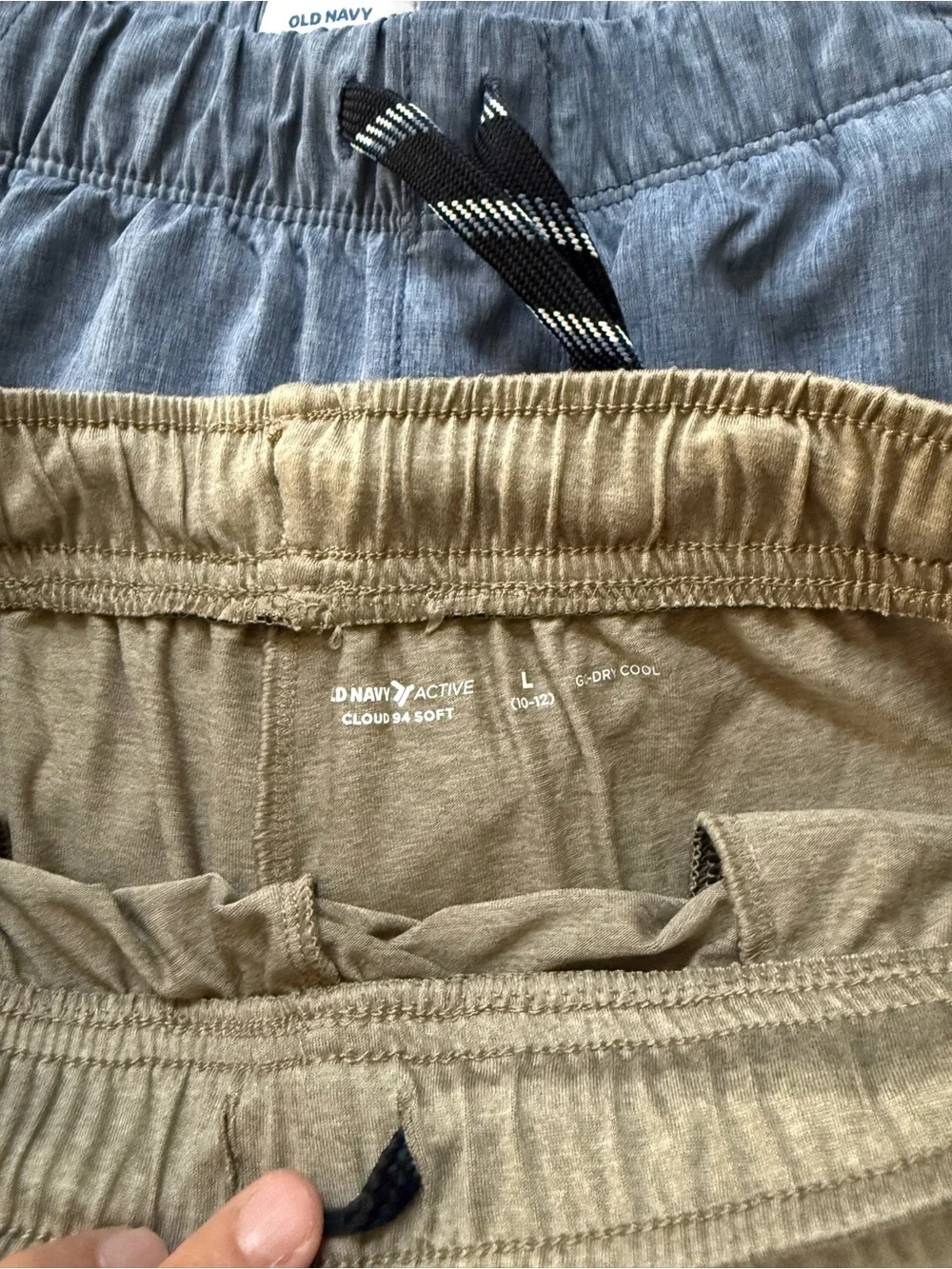 Assorted boys Casual Shorts - Light Blue Ice Cream Print + Neutrals